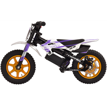SYNDYT SYR 120 12" E Balance Bike. 24 Volts. 10 AH. 250 Watts. 5, 8, 12mph