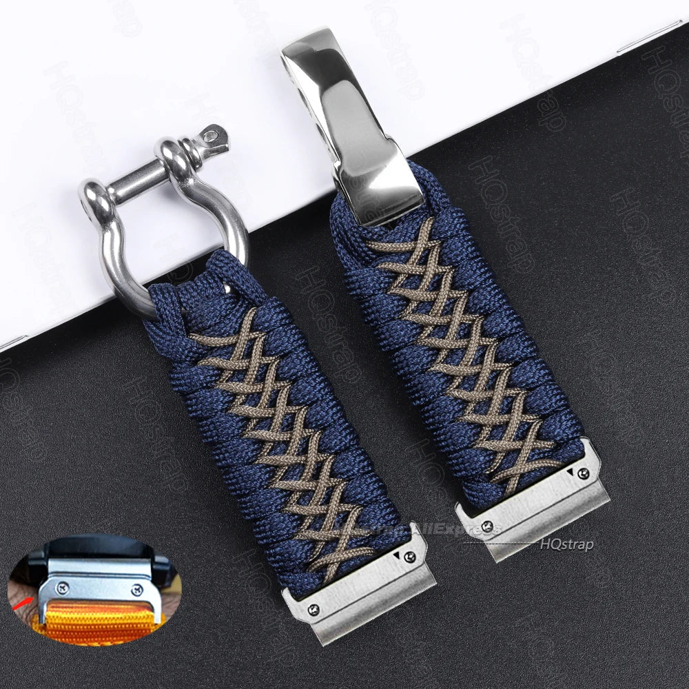 Garmin Nylon Braided Strap - Durable Tactical Band