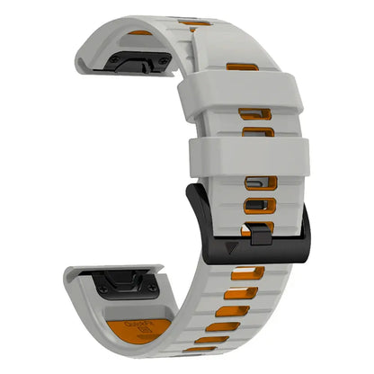 Garmin QuickFit 22/26mm Two-Tone Perforated Silicone Sport Band