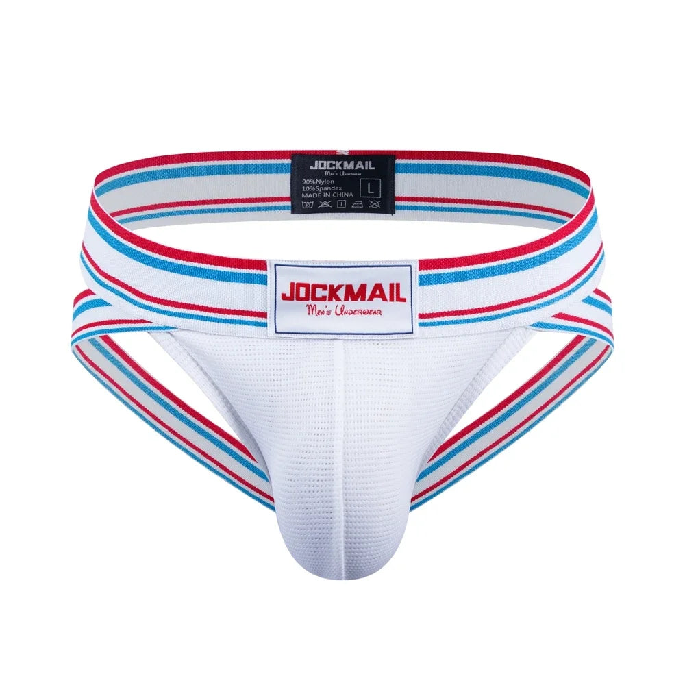 Jockmail Fiesta Jockstrap – Men's Low-Waist Supportive Underwear