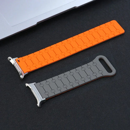 Samsung Galaxy Watch8, 9 & Ultra Two-Tone Magnetic Silicone Band