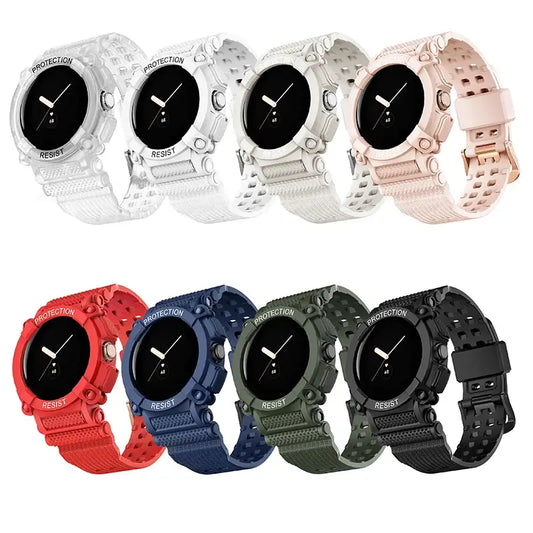 Google Pixel Watch Protective Case & Strap - Durable Design