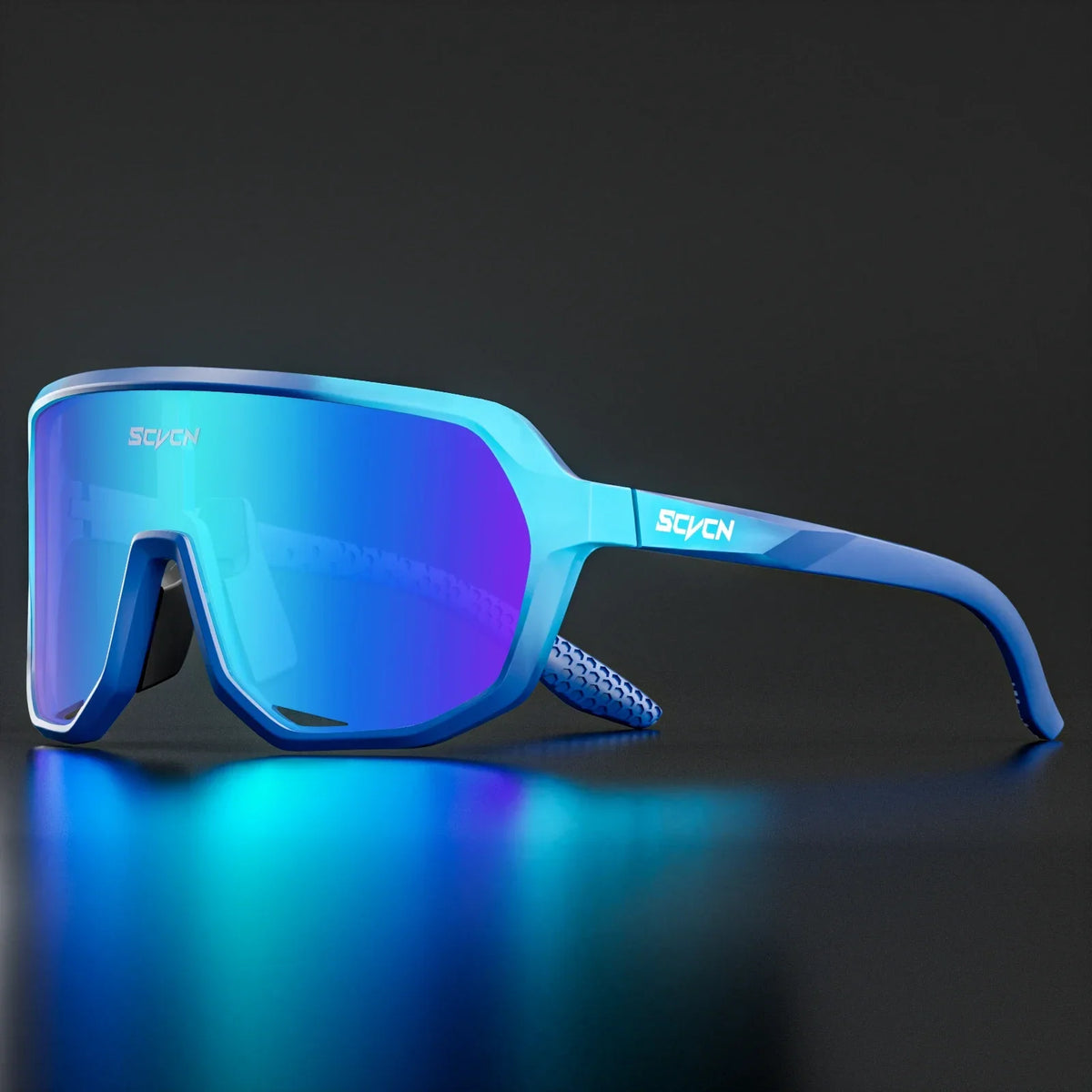 Scvcn Photochromic Sunglasses Cycle Glasses for Men Sun Mountain Bike Bicycle Cycling Eyewear Goggles Sports UV400 Polarized MTB