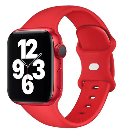 Apple Watch Silicone Band - Soft Waterproof Flexible Strap