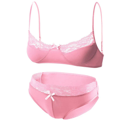 Men's Sexy Lace Bra Bikini Clever-MenMode