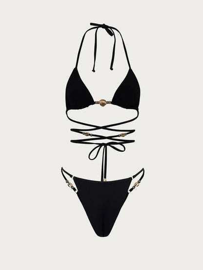 Good Vibes Cut Out two piece swimsuit