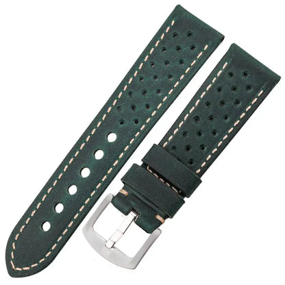 TicWatch Pro 5, Pro 3 & E3 Perforated Leather Rally Band