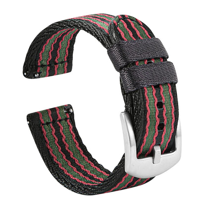 Samsung Galaxy Watch 7, 6, 5, 4 & FE Seatbelt Nylon Band