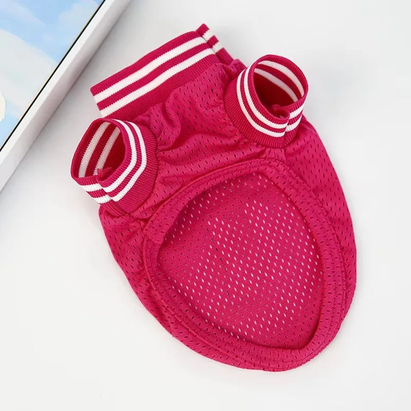 Mesh Breathable Pet Dog Clothes Puppy Vests Casual T-Shirt