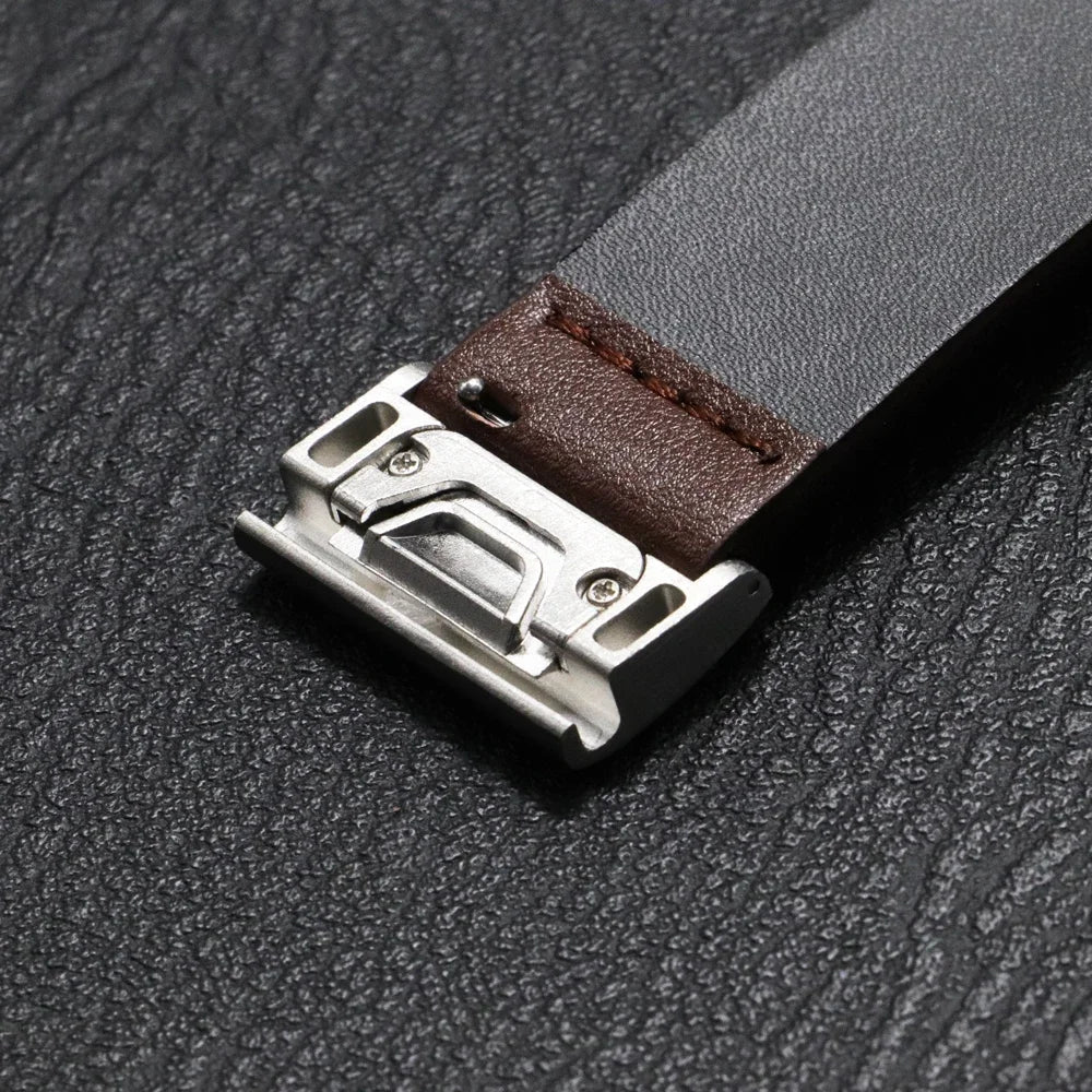 Garmin QuickFit 20/22/26mm Minimal Leather Band