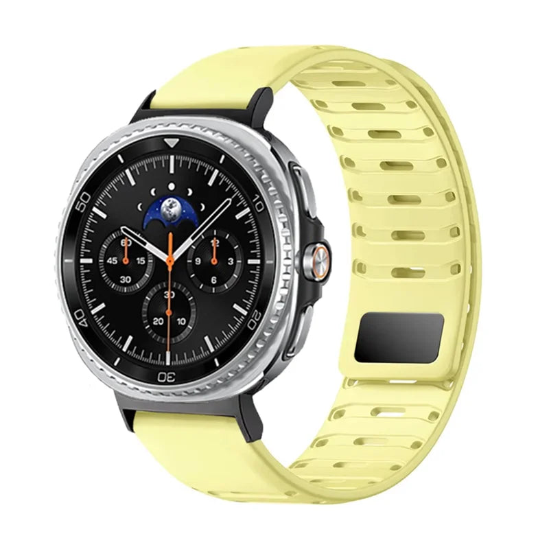 Samsung Galaxy Watch8, 9 & Ultra Magnetic Silicone Sport Band