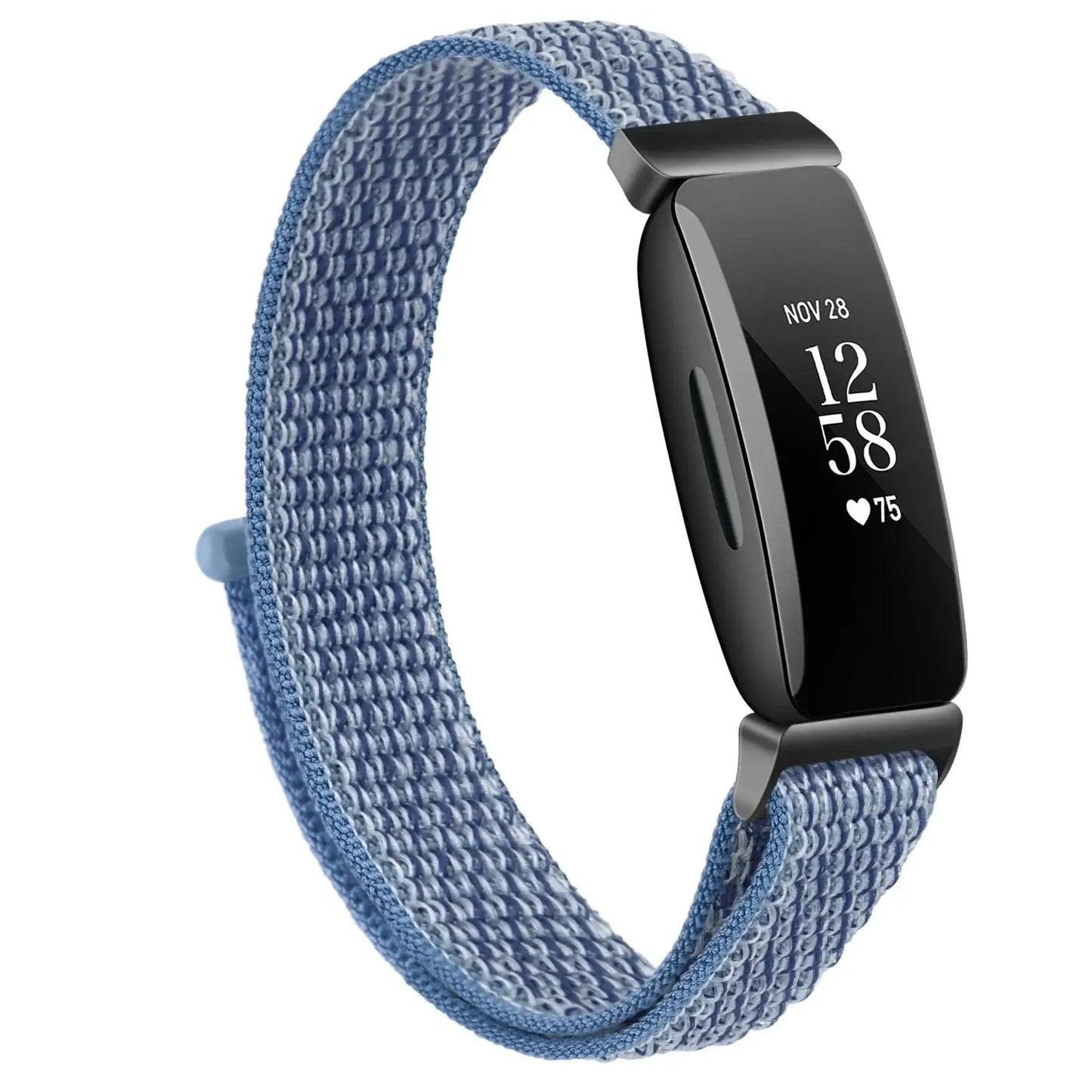 Fitbit Inspire 2, 1, HR Nylon Velcro Band - Versatile Strap