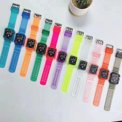 Silicone Strap for Apple Watch Band+Case 38/40/41 MM / 42/44/45 MM