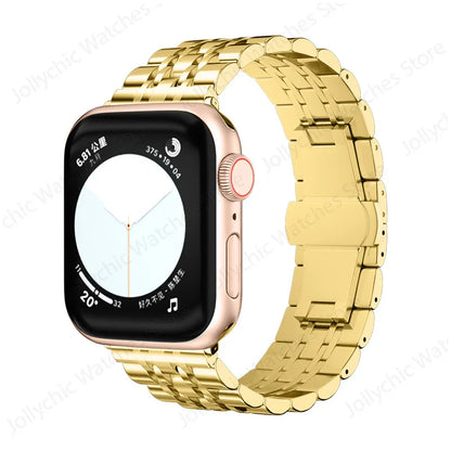 Apple Watch Stainless Steel Band - Elegant, Durable Design