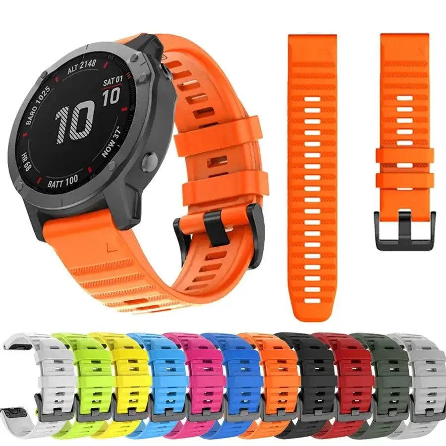 Garmin Silicone Band - Durable QuickFit Fitness Strap