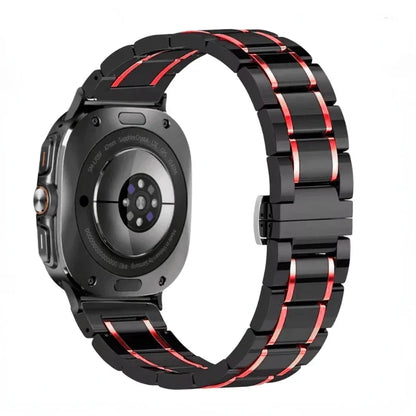 Samsung Galaxy Watch8, 9 & Ultra Ceramic Link Bracelet Band