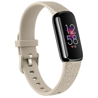 Fitbit Luxe Silicone Band - Soft Waterproof Comfortable Strap