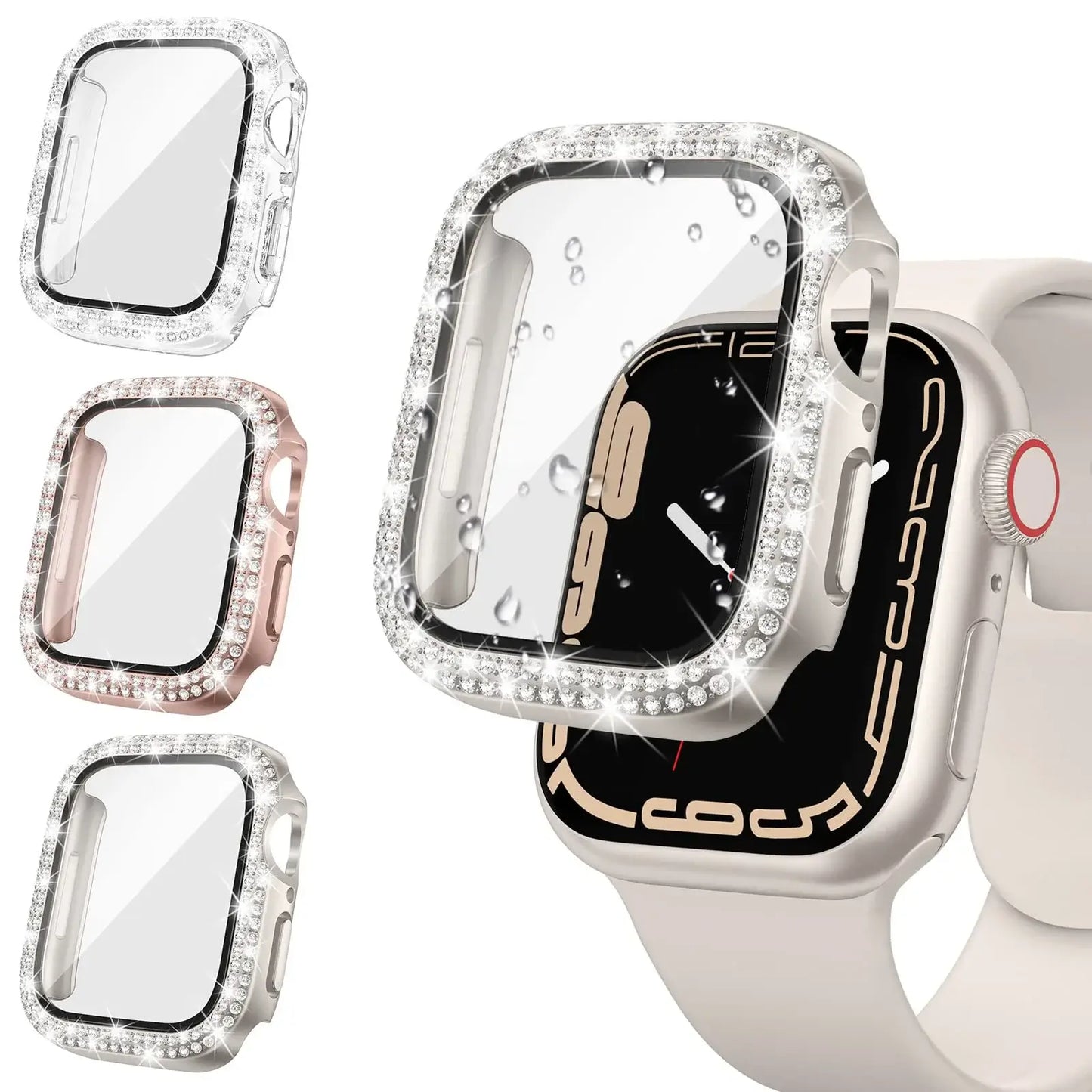 Apple Watch Case - Durable Gem-Studded Elegant Protection