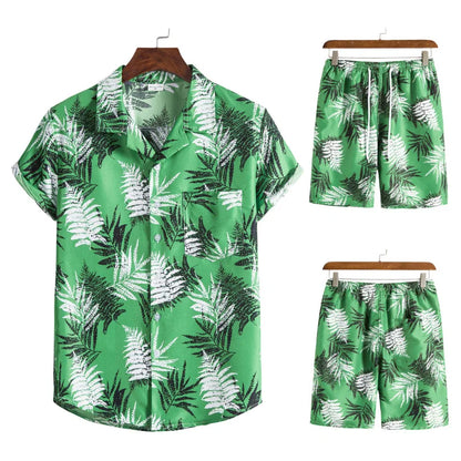 Stylish fit men beach shorts set