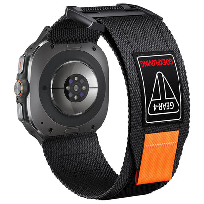 Samsung Galaxy Watch Ultra & Ultra 2 Nylon Hook-and-Loop Trail Band