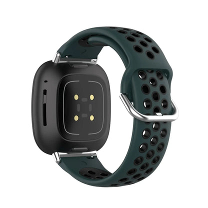 Fitbit Versa & Sense Silicone Band - Breathable Stylish Straps