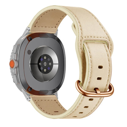 Samsung Galaxy Watch8, 8 Classic & 9 Genuine Leather Band