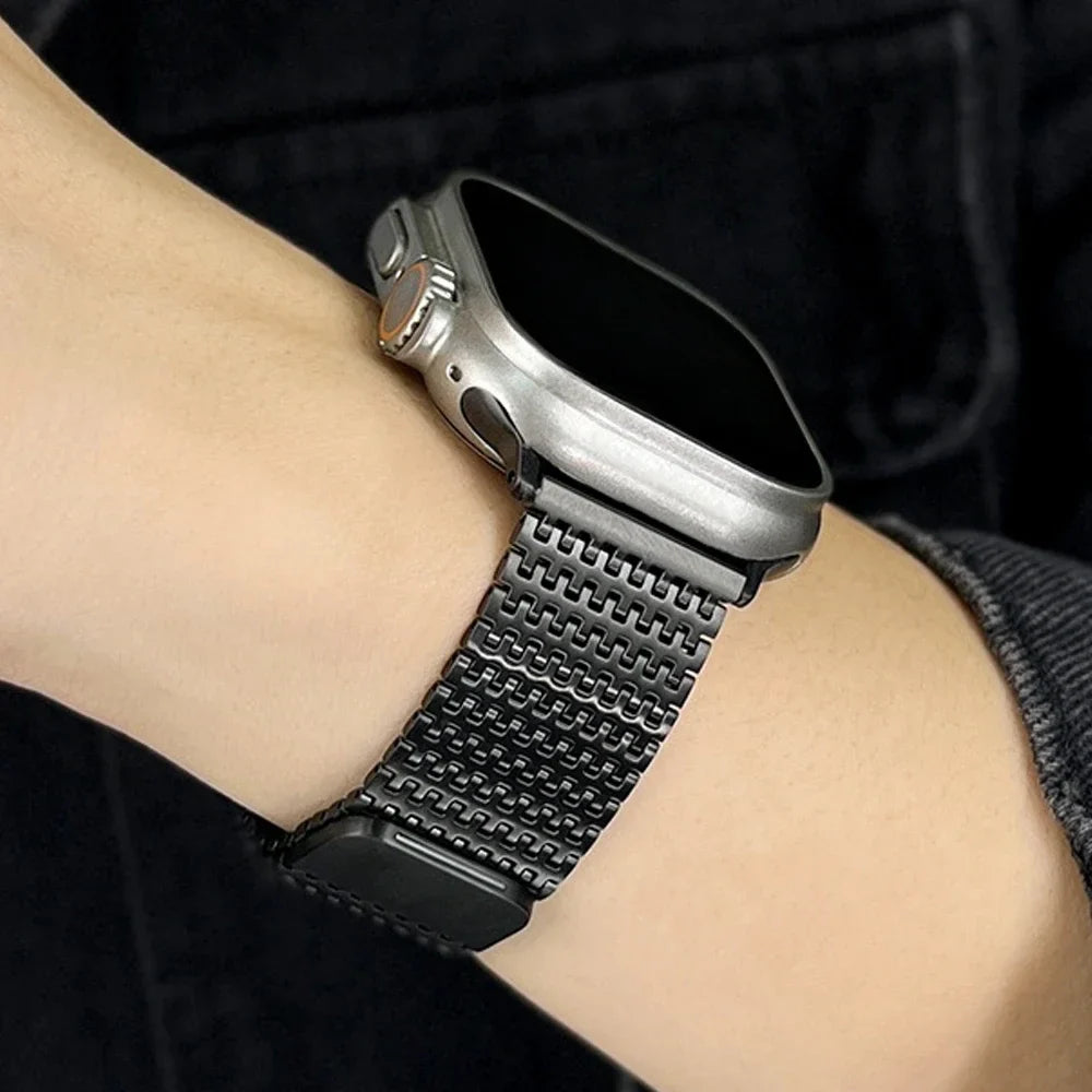 Apple Watch Stainless Steel Milanese Loop Band - Magnetic Clasp