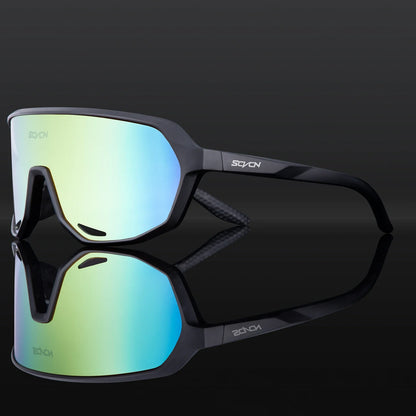 Scvcn - Photochromic Cycling Glasses for Men Bicycle Eyewear Mountain Bike Cycling Goggles UV400 MTB Road Sunglasses Women