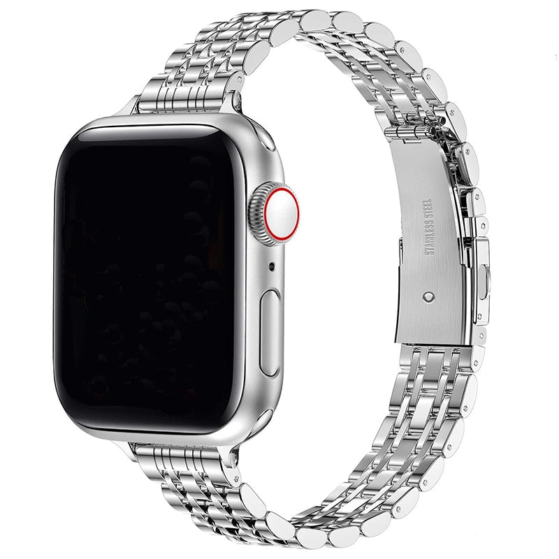 Stainless Steel Apple Bracelet Series 11/10/9/8/7/6/5/4/ SE / Ultra 1/2/3