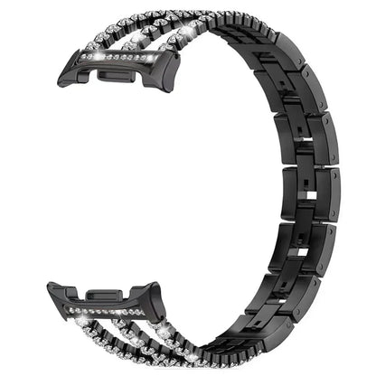Samsung Galaxy Watch8, 8 Classic & 9 Rhinestone Double-Chain Bracelet