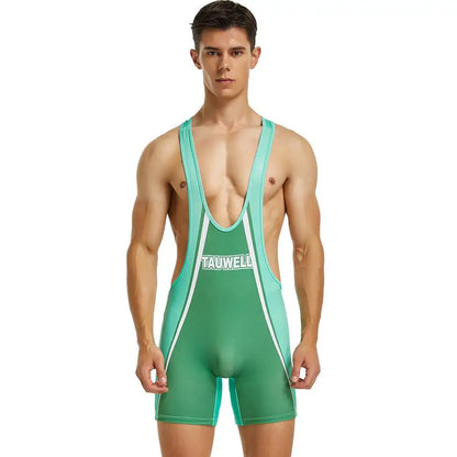 Tauwell Fitness Jock wrestling singlet