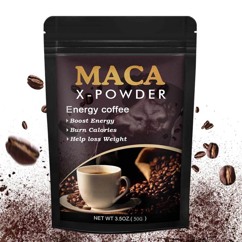 BEWORTHS 50G Maca Root Coffee Energy Supplement,Supports Athletic Performance and Motivation,Builds Muscle and Strengthens