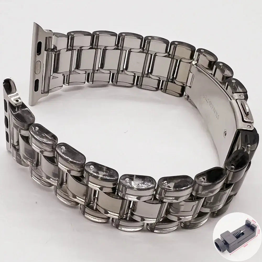 Apple Watch Resin Strap - Stylish, Durable Design