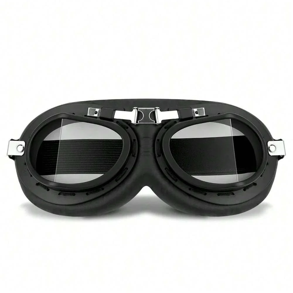 Motorcycle Leather Retro Goggles