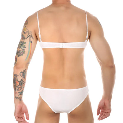 Men's Sexy Lace Bra Bikini Clever-MenMode