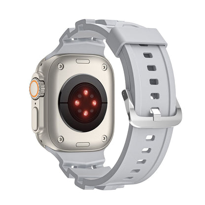 Silicone Strap Band for Apple Watch Band/Strap Series 11/10/9/8/7/6/5/4/ SE / Ultra 1/2/3