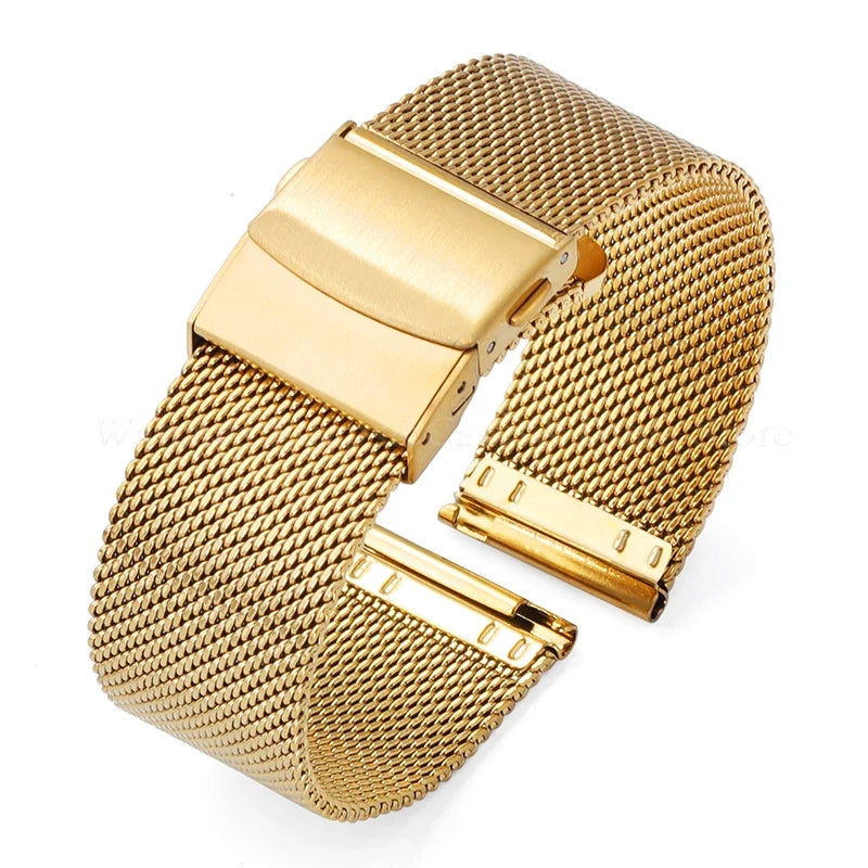 Samsung Galaxy Watch 7, 6, 5, 4 & FE Thin Milanese Mesh Band