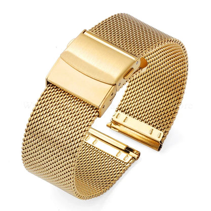Samsung Galaxy Watch 7, 6, 5, 4 & FE Thin Milanese Mesh Band