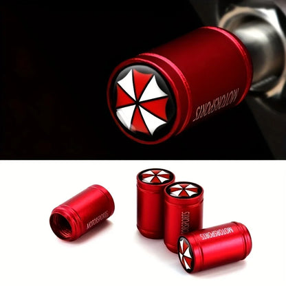 4PCS Aluminium Valve Stem Caps