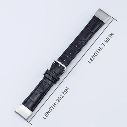 Garmin QuickFit 20/22/26mm Croc-Embossed Leather Band