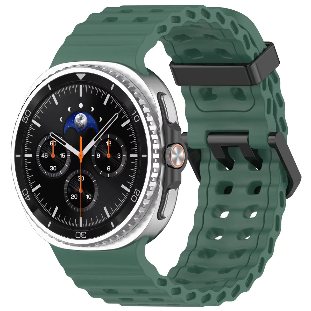 Samsung Galaxy Watch8, 8 Classic & 9 Twin-Hole Silicone Sport Band