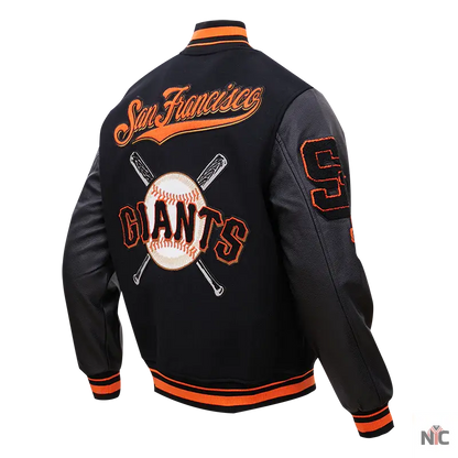 San Francisco Giants Mash Up Logo Varsity Jacket