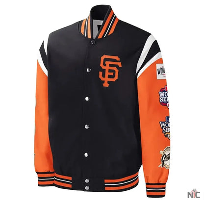 San Francisco Title Holder Varsity Satin Jacket