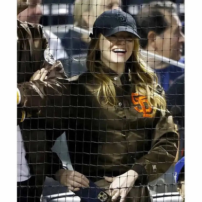 San Diego Padres Emma Stone Bomber Jacket