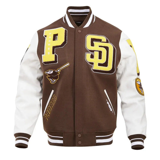 San Diego Padres Mashup Varsity Jacket