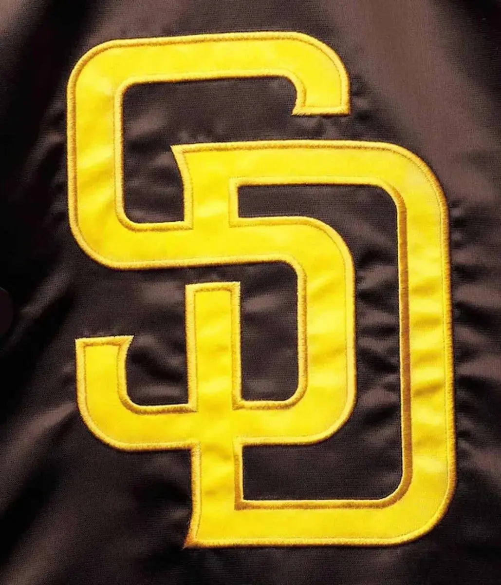 San Diego Padres Raglan Reliever Varsity Jacket