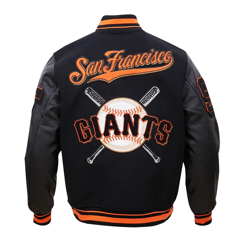 San Francisco Giants Mash Up Logo Varsity Jacket