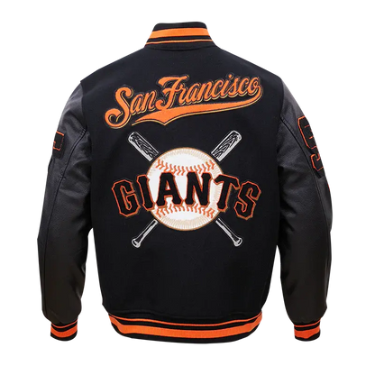 San Francisco Giants Mash Up Logo Varsity Jacket