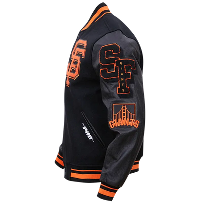 San Francisco Giants Mash Up Logo Varsity Jacket