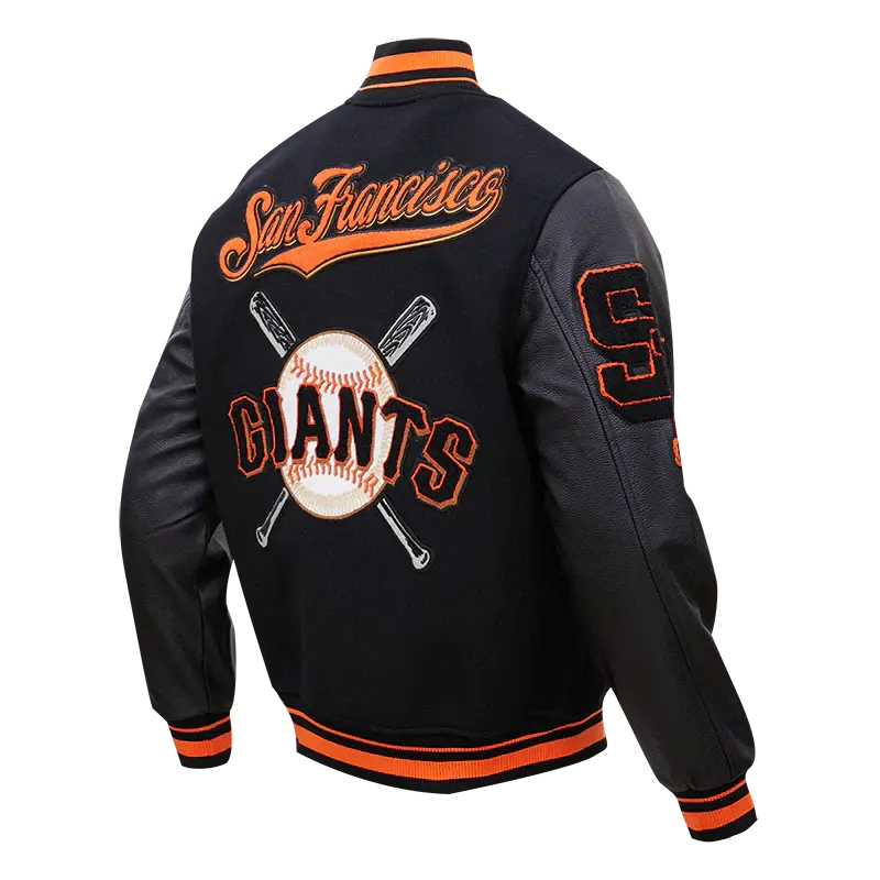 San Francisco Giants Mash Up Logo Varsity Jacket